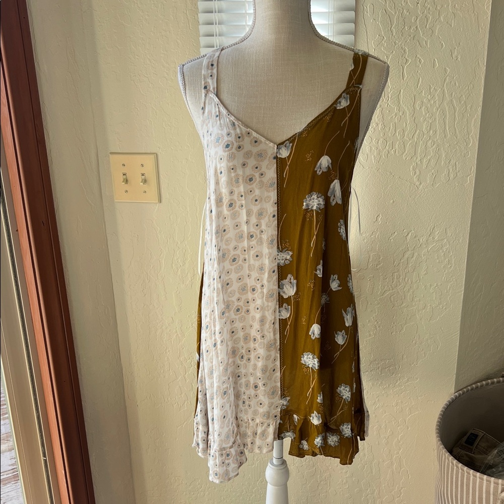 Free people Floral Patchwork Women Top
